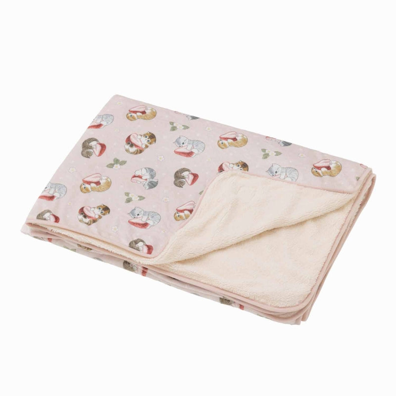 mofusand 큰 담요 담요 (딸기)가있었습니다.