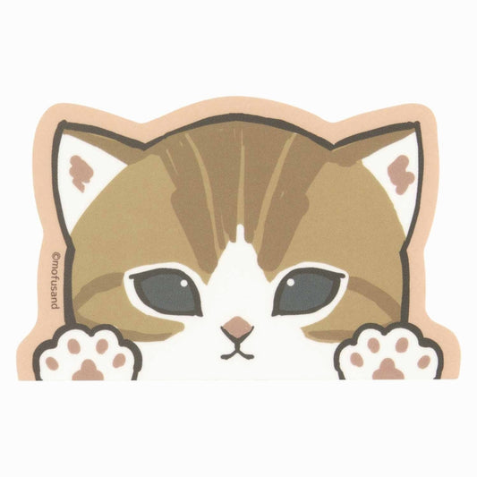 mofusandA mat sticker that can be pasted on the exhibition smartphone (from the bottom)