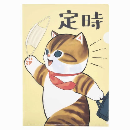mofusand Work! Salary Nyan Clear File (regularly)