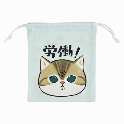 mofusand はたらく！サラリーにゃん ほどよいサイズの巾着