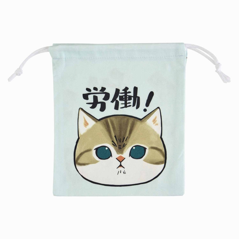 mofusand はたらく！サラリーにゃん ほどよいサイズの巾着
