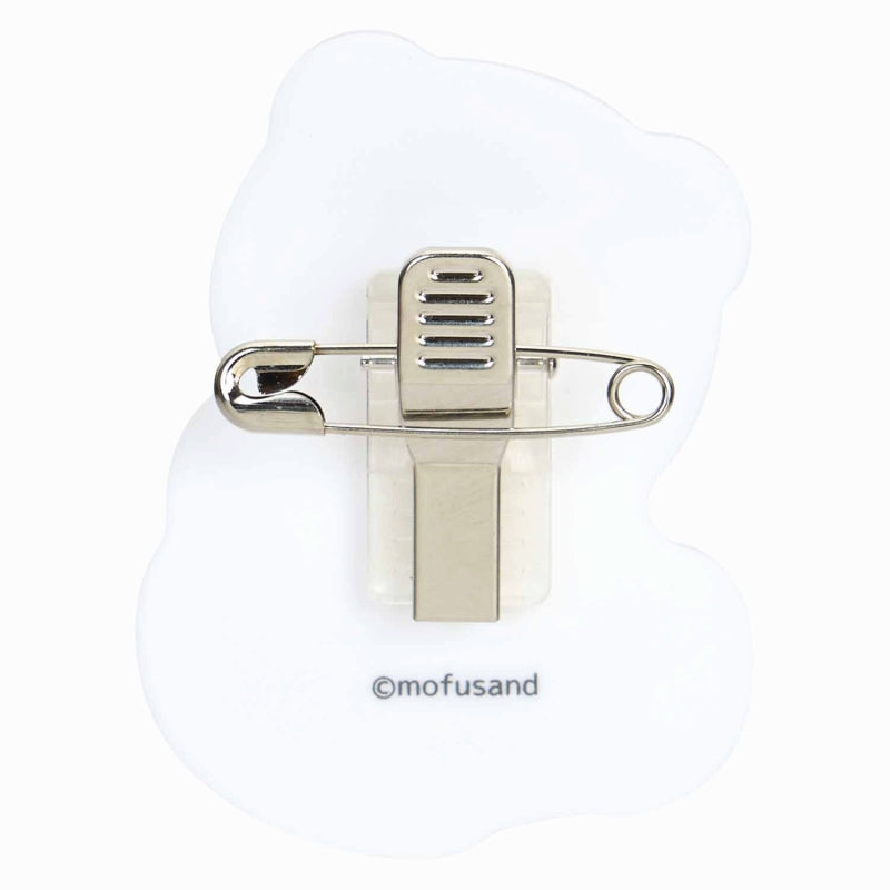 mofusand展览模切切割丙烯酸徽章（坐着泰迪熊猫)