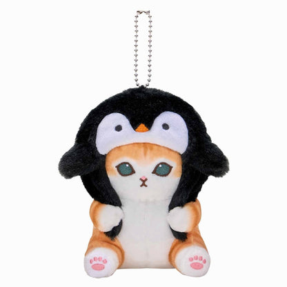 mofusand Sea Creature Meow Mascot Keychain (Penguin Meow)