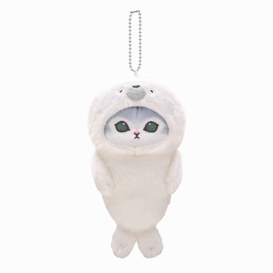 mofusand Sea Creature Meow Mascot Keychain (Seal Meow)