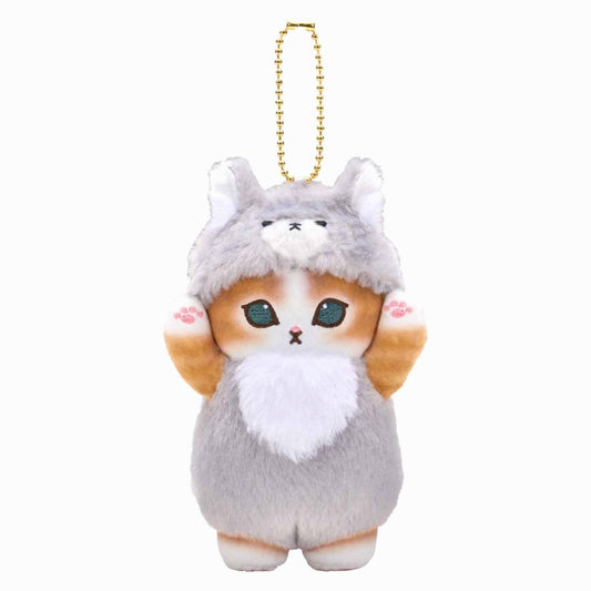 mofusand Costume Meow Mascot Keychain (Wolf)