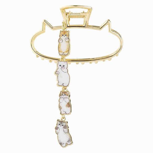 mofusand もふもふストア ワイヤーバンスクリップ(ゆるにゃん)