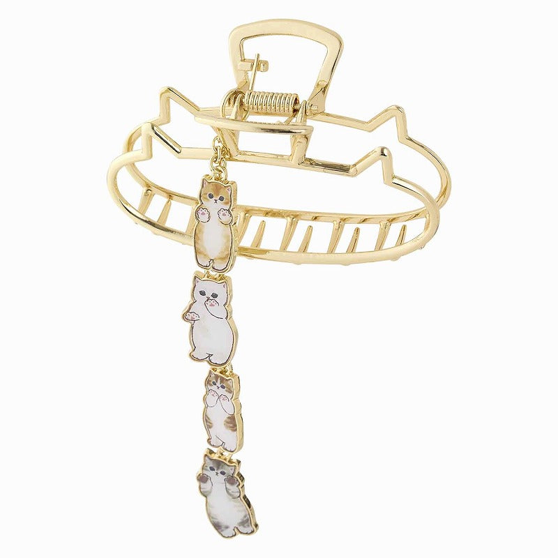 mofusand もふもふストア ワイヤーバンスクリップ(ゆるにゃん)