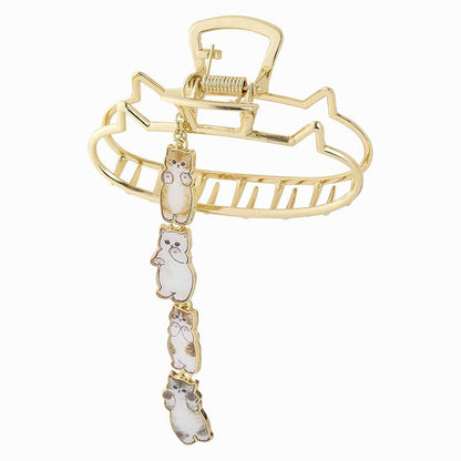 mofusand もふもふストア ワイヤーバンスクリップ(ゆるにゃん)