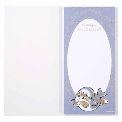 mofusand もふもふストア 一筆メモふせん(サメにゃん)