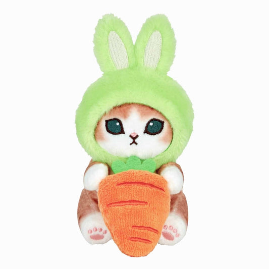 mofusand Desktop Hanging Plush (Green Rabbit Meow)