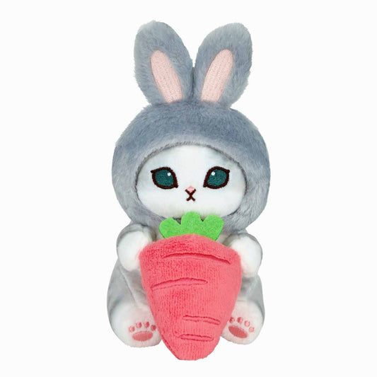 mofusand Desktop Hanging Plush (Gray Rabbit Meow)