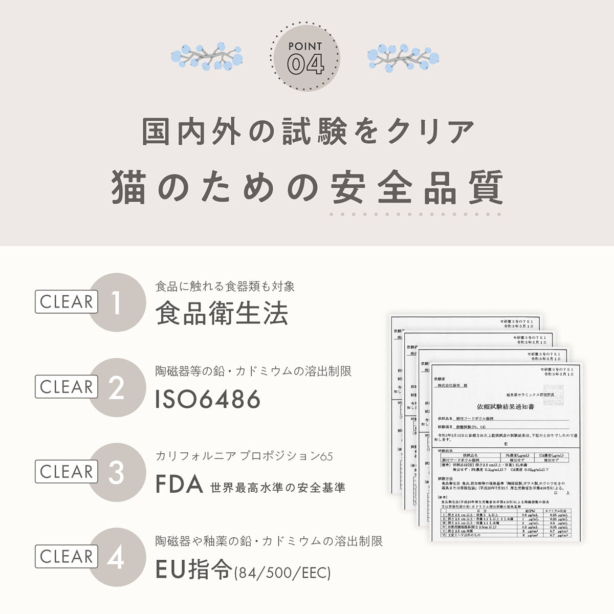 mofusand 猫用带脚水碗（常规）2
