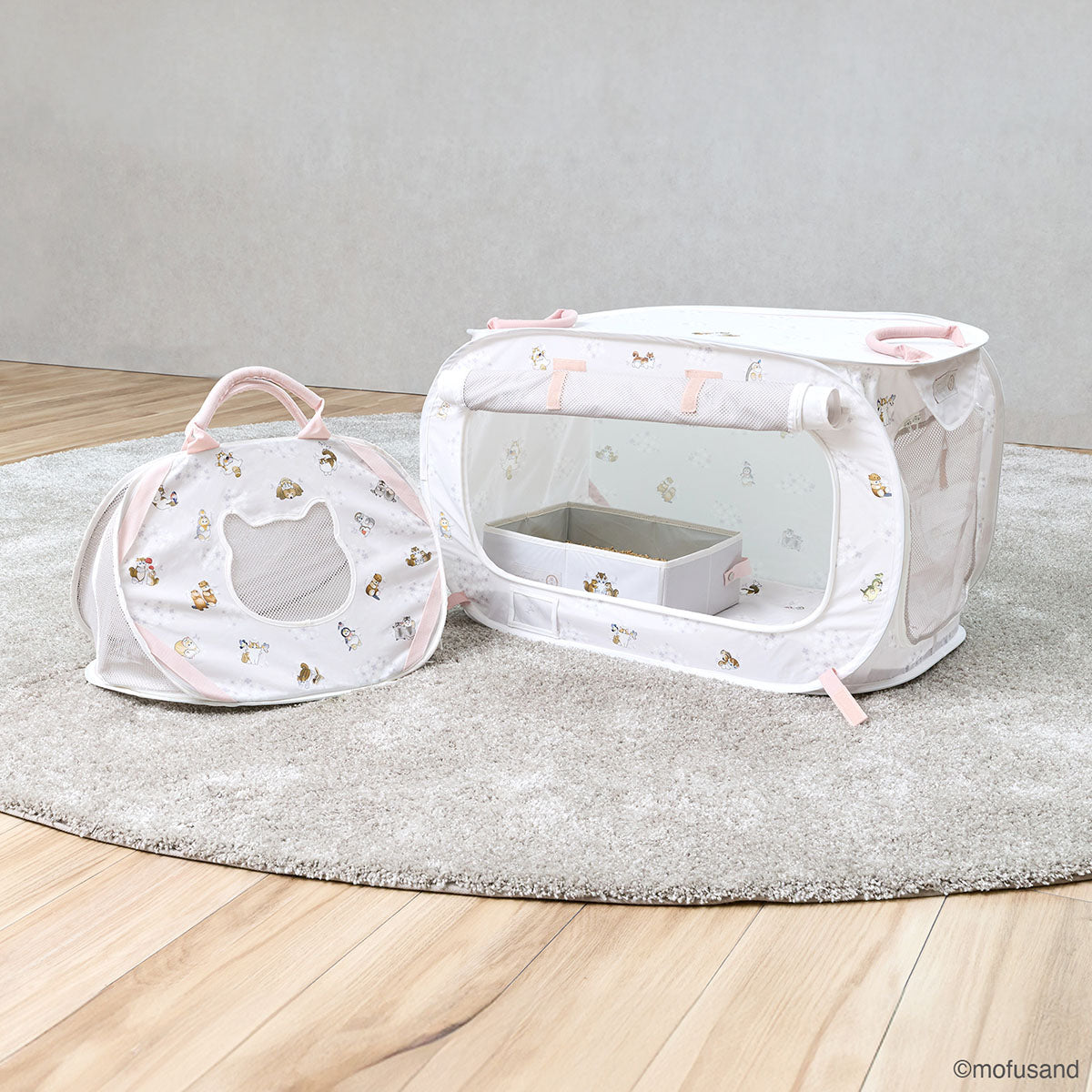 mofusand ポータブルケージとトイレのセット | mofusandもふもふマーケット