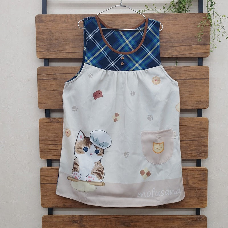 mofusand Apron (Patissier Nyanko White)
