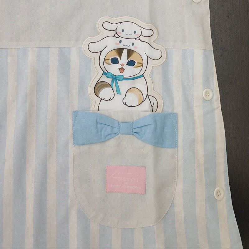 mofusand× Sanrio Characters apron (cinnamolol)