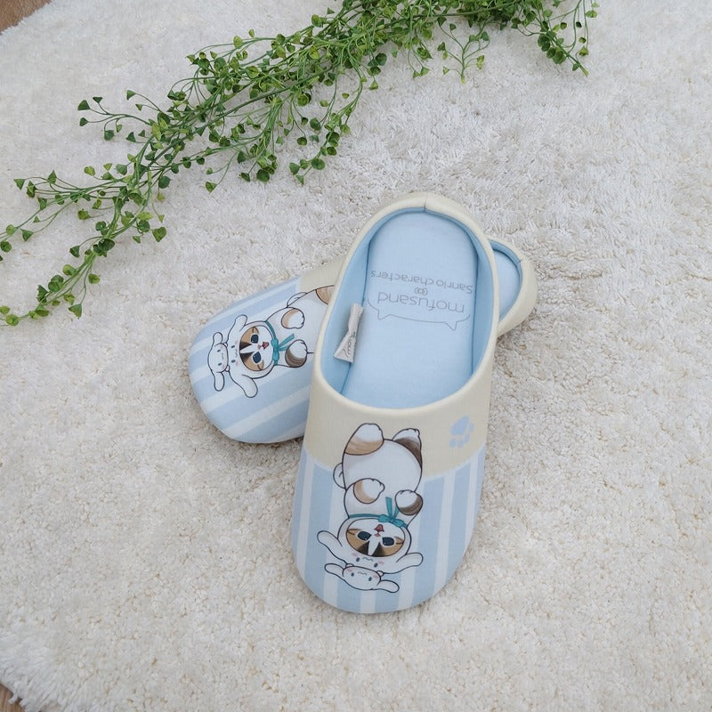 mofusand× Sanrio Character Room Shoes (Cinnamolol)