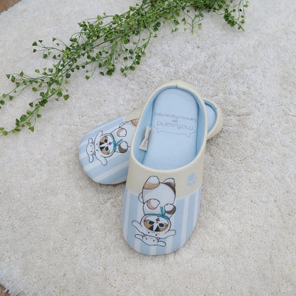 mofusand× Sanrio Character Room Shoes (Cinnamolol)