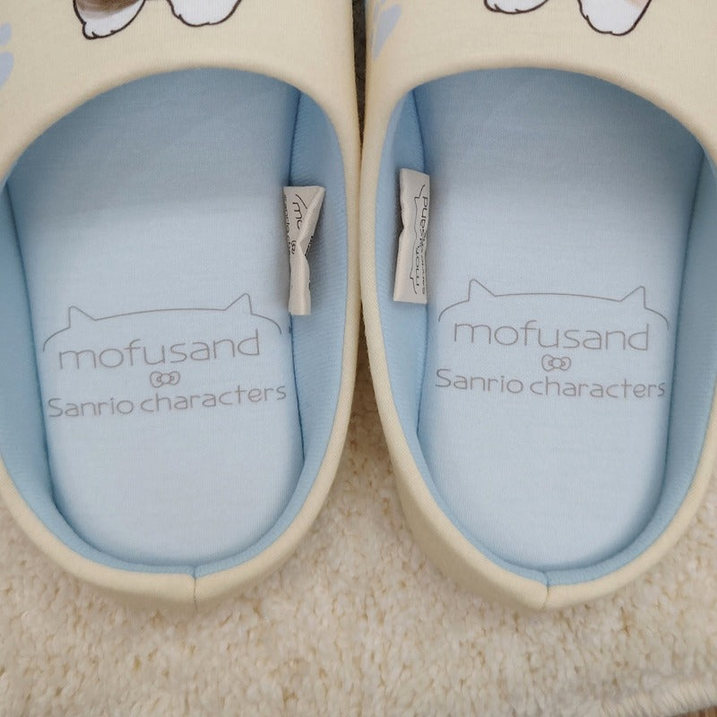 mofusand× Sanrio Character Room Shoes (Cinnamolol)