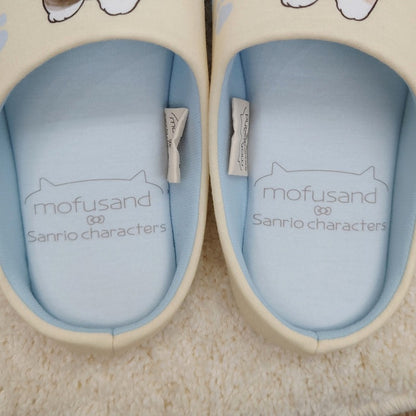 mofusand× Sanrio Character Room Shoes (Cinnamolol)