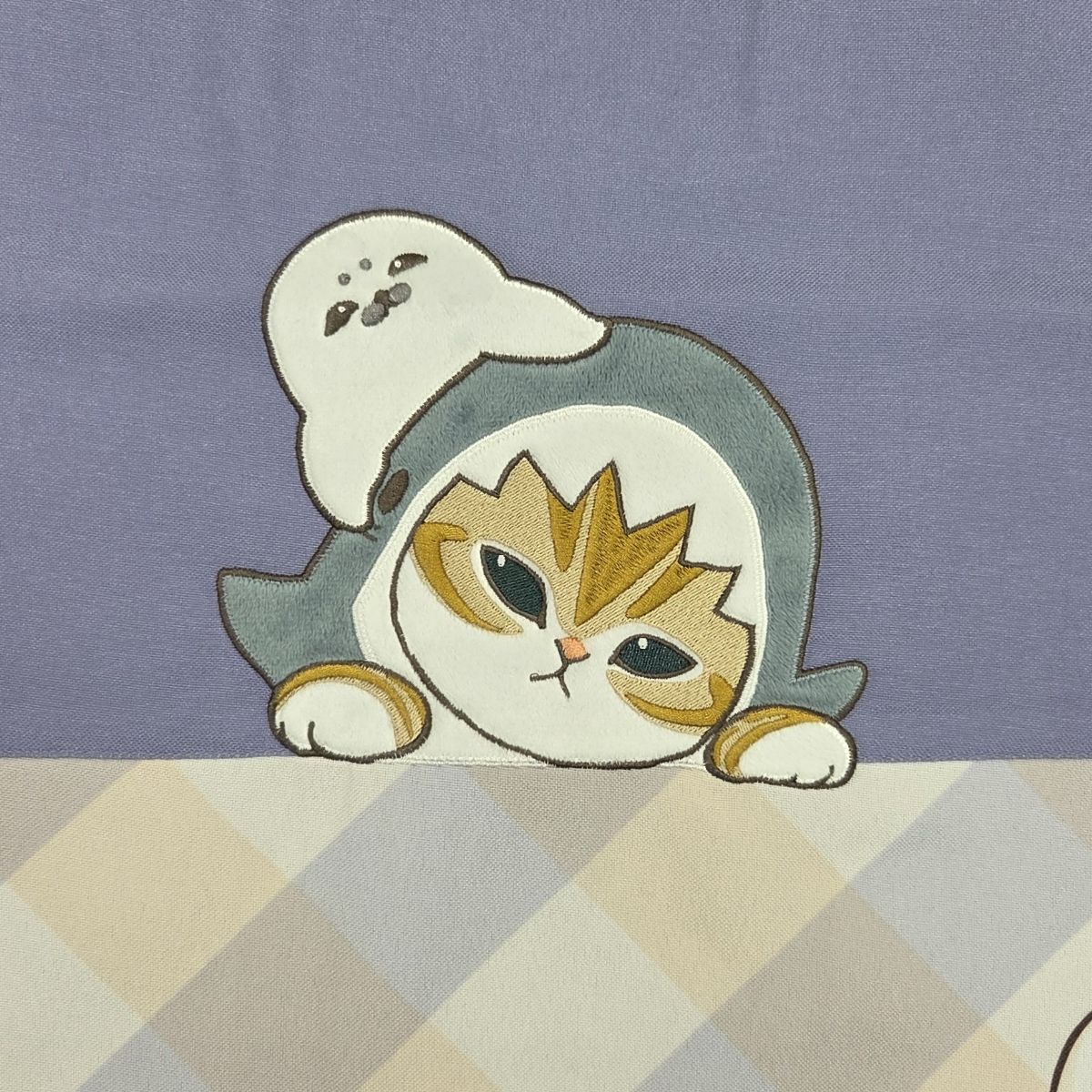 mofusand エプロン(サメにゃんとアザラシ) | mofusandもふもふマーケット
