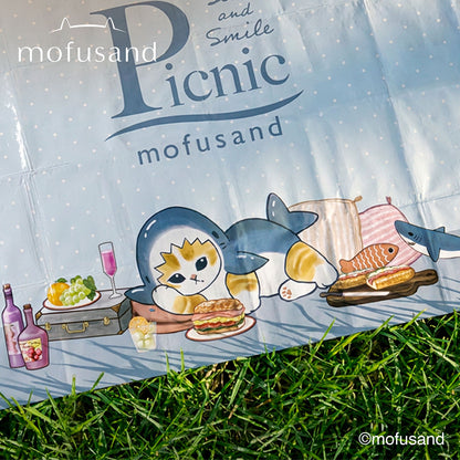 mofusand Slow and Smile Picnic Compact Picnic Mat