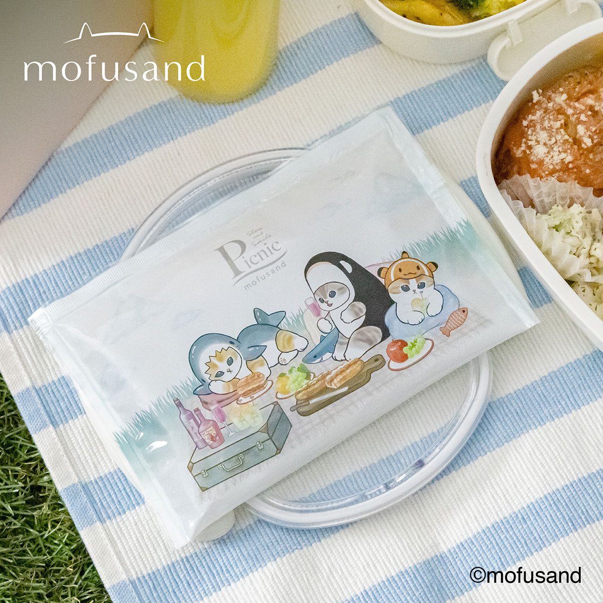 mofusand Slow and Smile Picnic 보냉제 150g