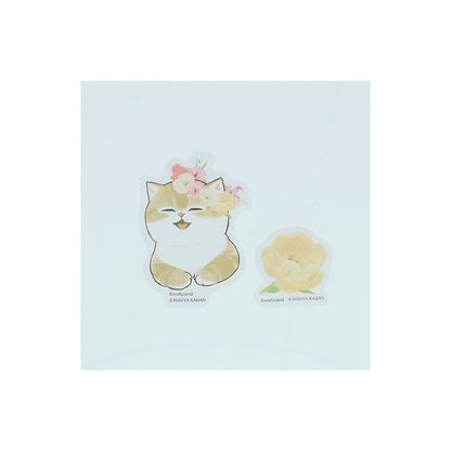 mofusand×日比谷花店 透明便签（粉色）