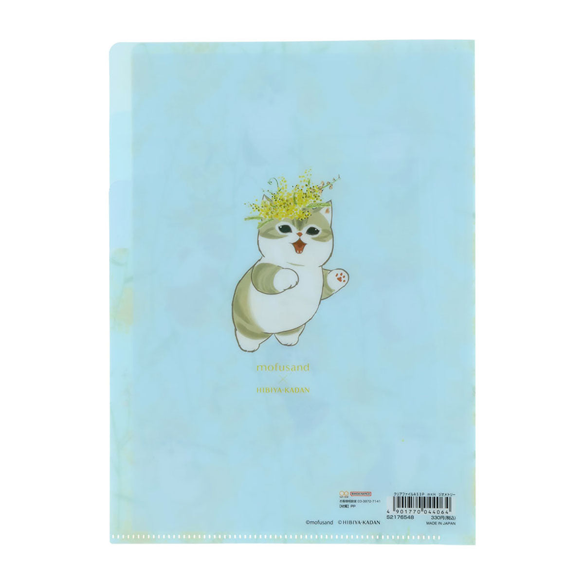 mofusand×日比谷花店 A5透明文件夹3P（几何）