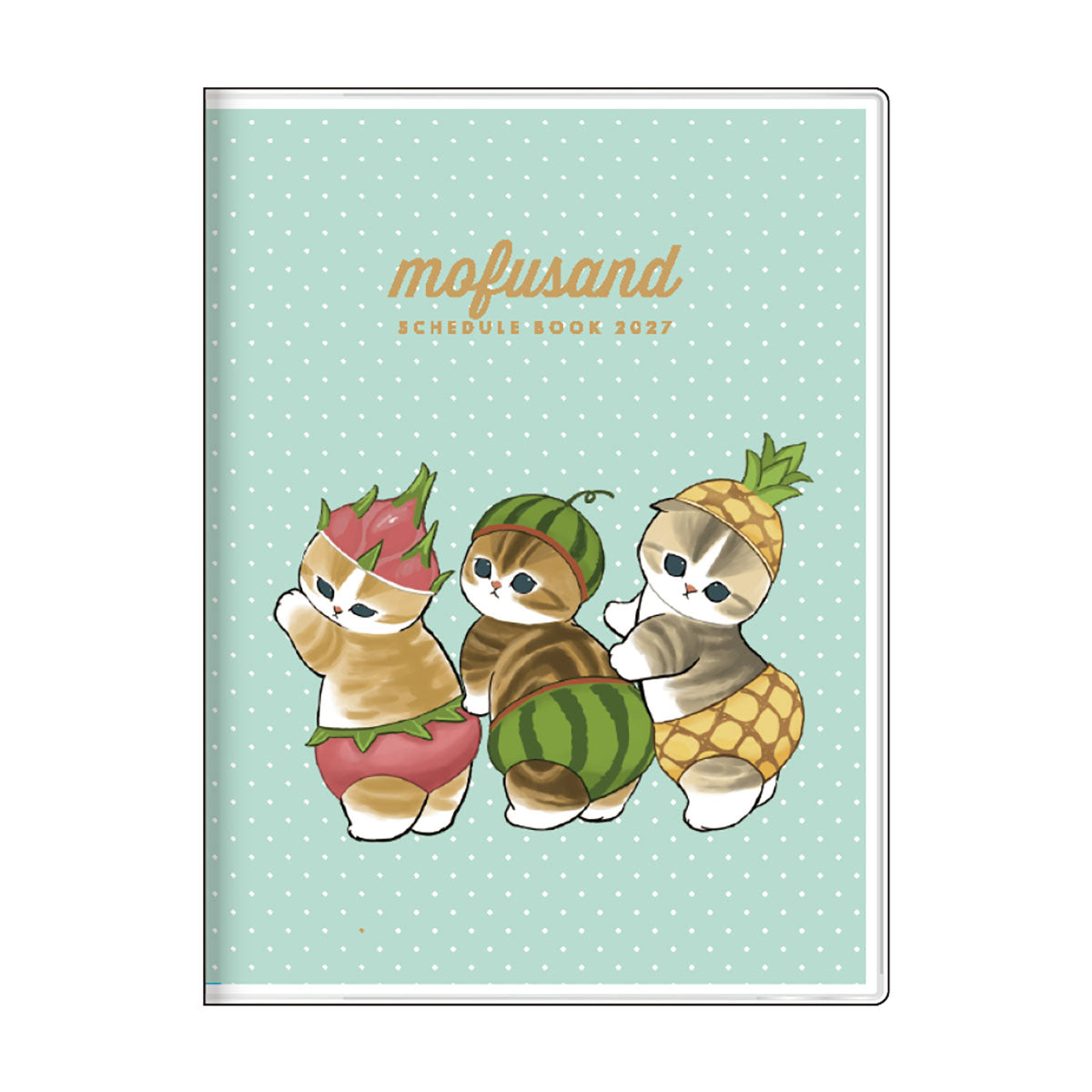 mofusand A6 Monthly Diary 2027 (Meows And Fruits)