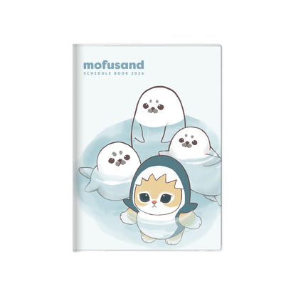 mofusand B6 Monthly Planner 2026 (Shark Meow)