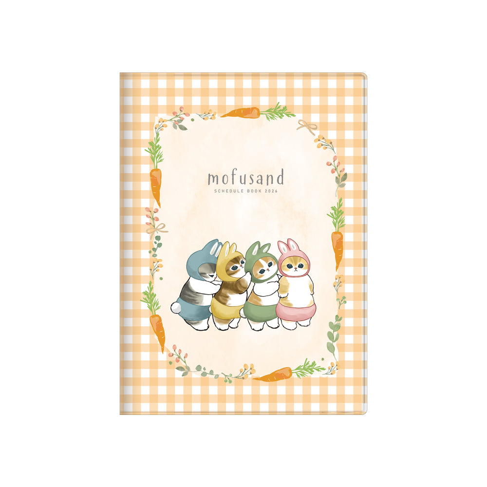 mofusand B6 Monthly Planner 2026 (Rabbit Meow)