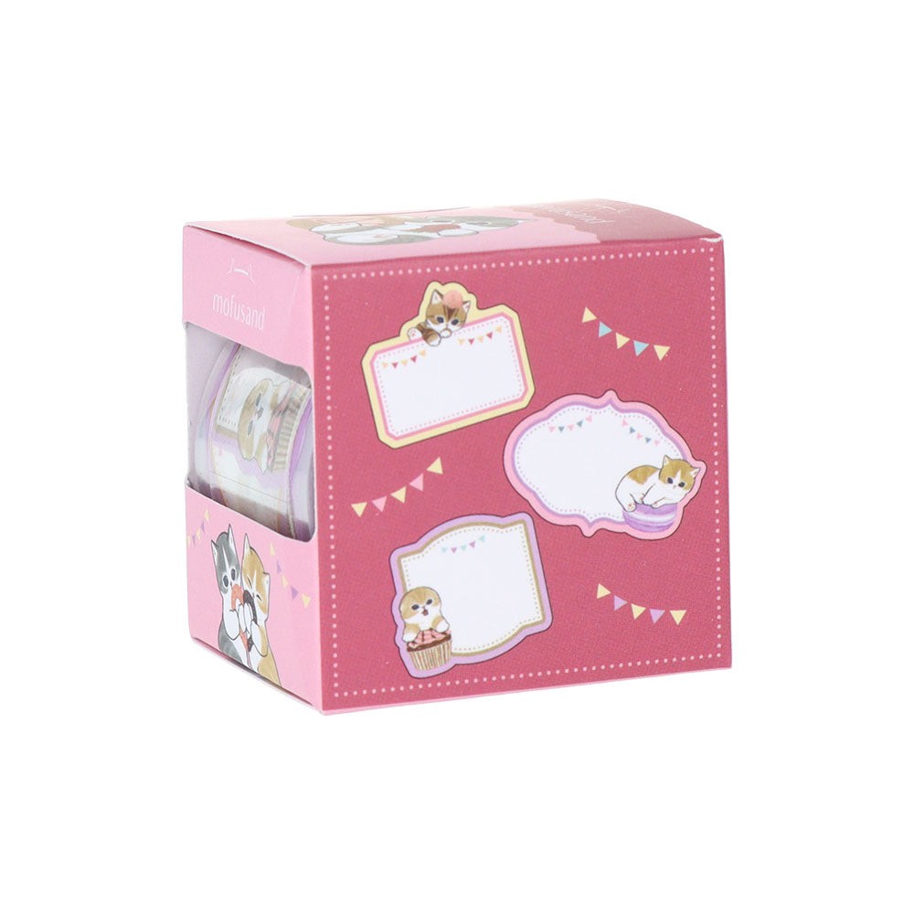mofusand 捲式裝飾貼紙（標籤）