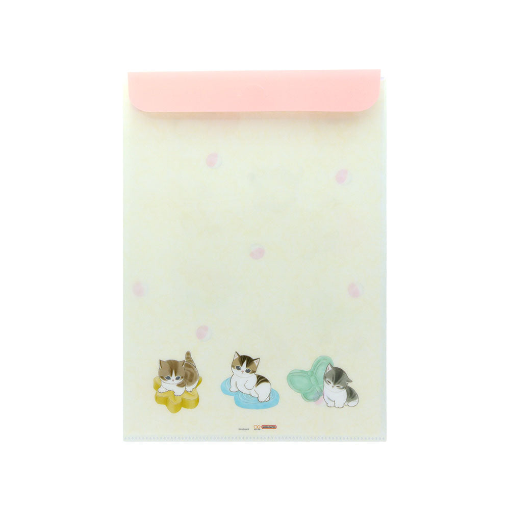 mofusand クリアファイルエンベロープ付(和三盆)
