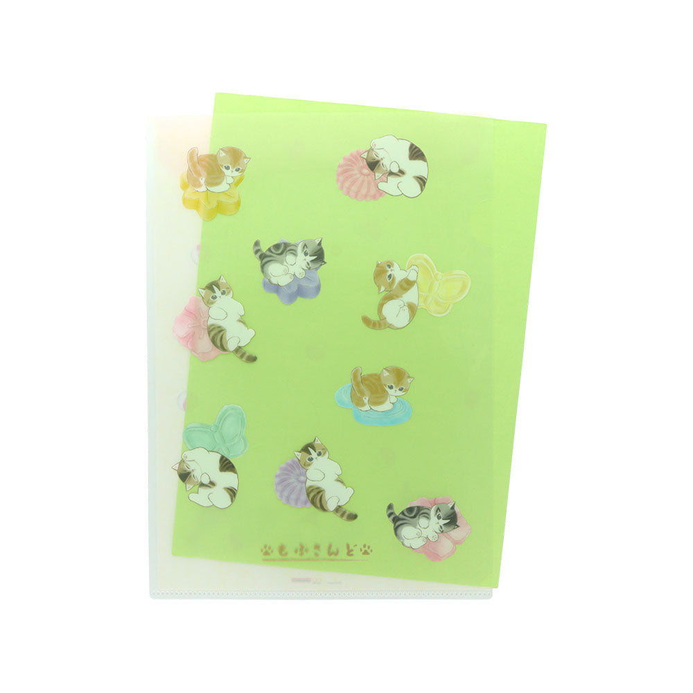 mofusand クリアファイルエンベロープ付(和三盆)