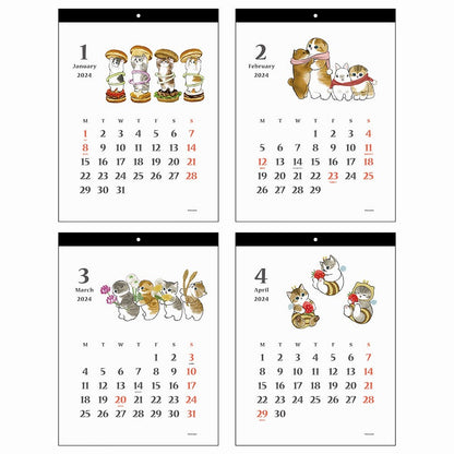 mofusand 2024壁历简单S