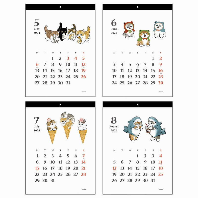 mofusand 2024壁历简单S