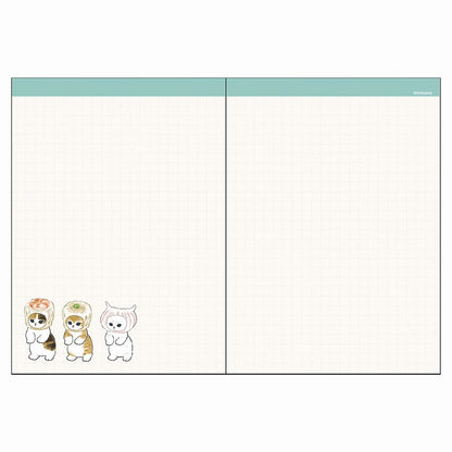 mofusand 노트북 월 A6 2024 (과일)