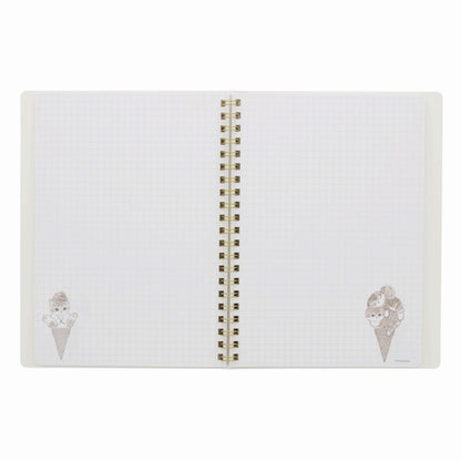 mofusand リングノートA5(アイスにゃん)