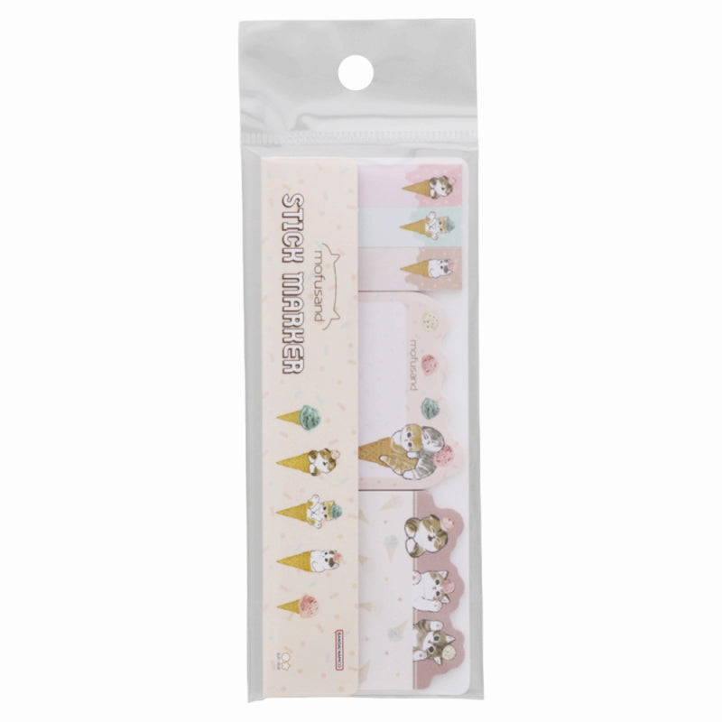 mofusand Daikut sticky note slim (ice cream)