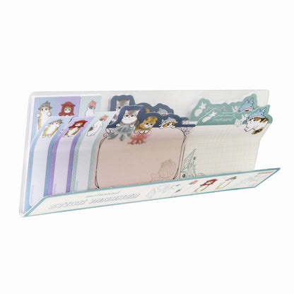 mofusand Die -cut sticky note slim (sea creature Nyan)