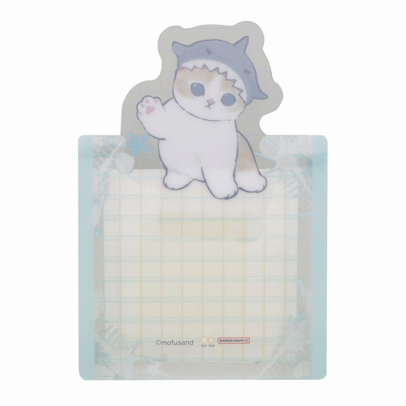 mofusand die -cut stand粘發（海洋生物貓)