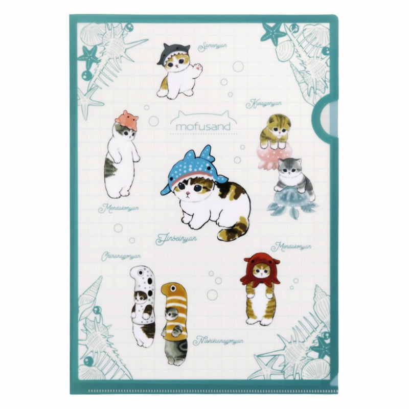 mofusand Clear file A4 (sea creature Nyan)