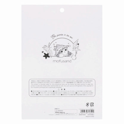 mofusand ビッグクリアステッカー(海の生き物にゃん)