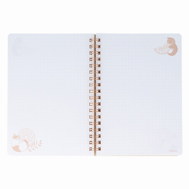 mofusand W 링 노트북 B6 (레몬 티)