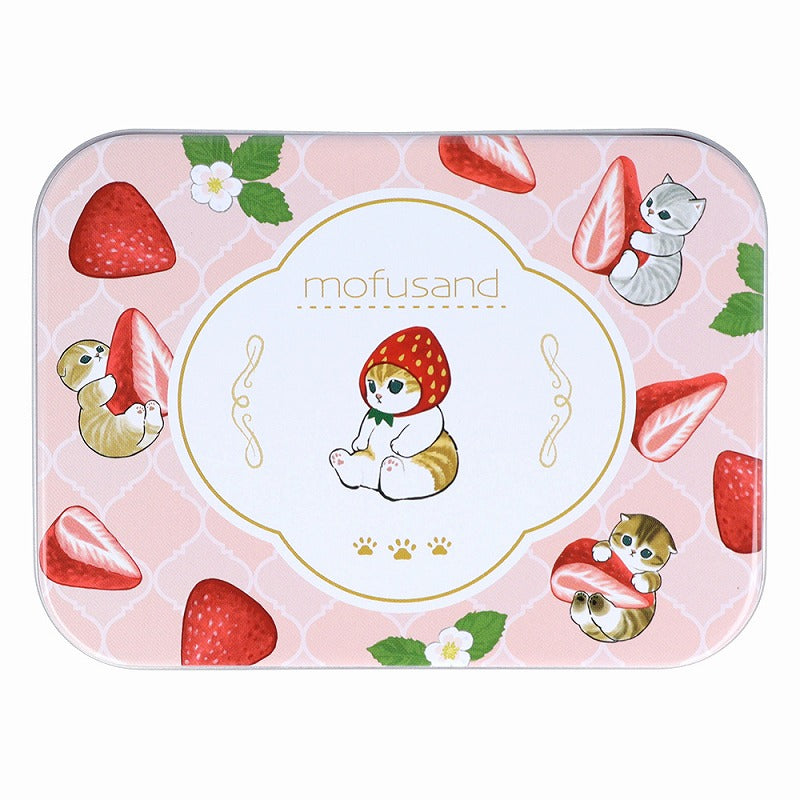 mofusand 캔 (딸기 차)이있는 지팡이