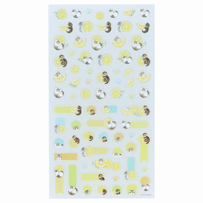 mofusand 장식 씰 (레몬 티)