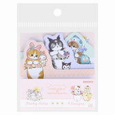 mofusand×三麗鷗 模具 - 切塊粘紙（花）