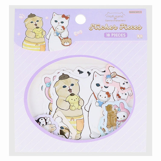 mofusand× Sanrio Characters Peace Seal (Stuffed Primn)