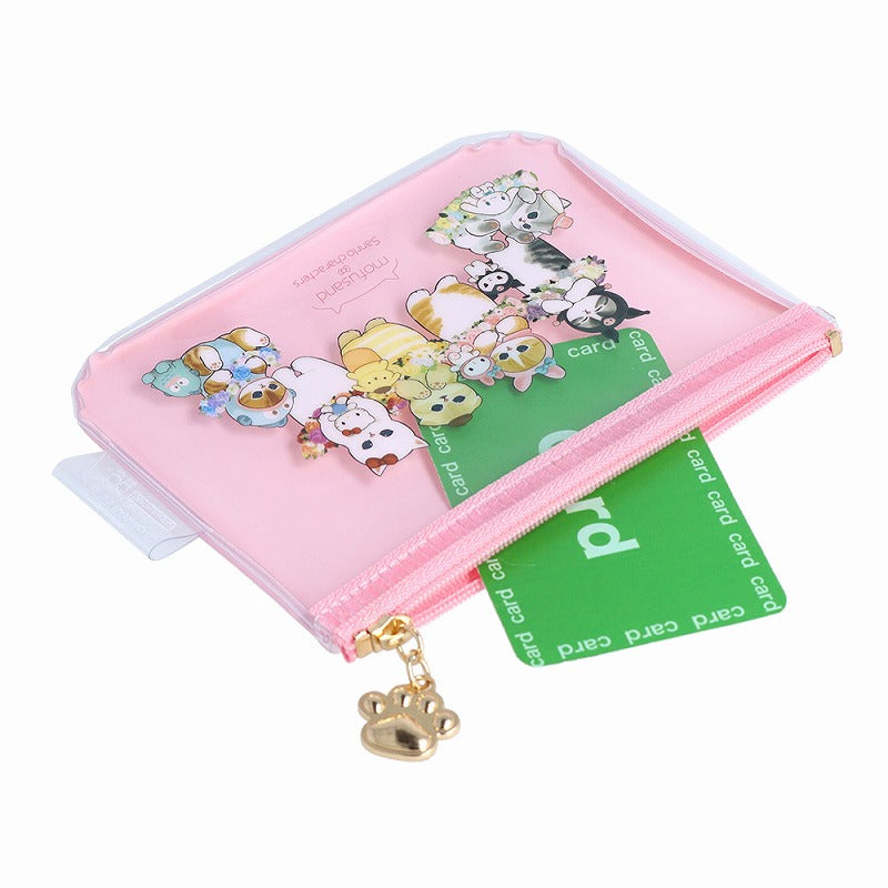 mofusand× Sanrio Characters Mini Pouch (Flower)