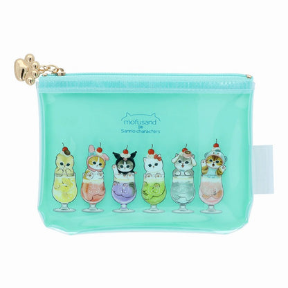 mofusand× Sanrio Characters Mini Pouch (Soda)